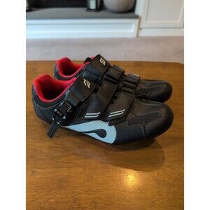 Peloton Black and Red Athletic Shoes